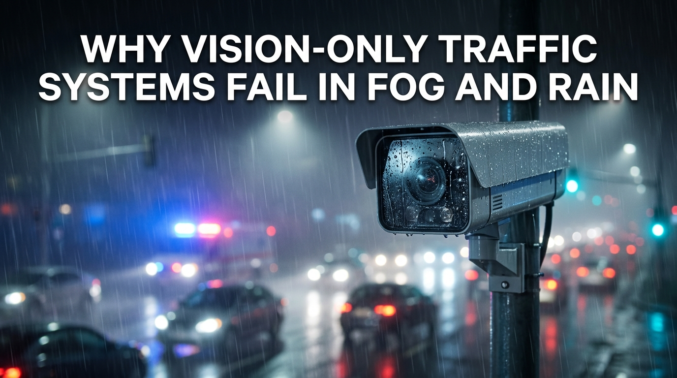 Why Vision-Only Traffic Systems Fail in Fog and Rain