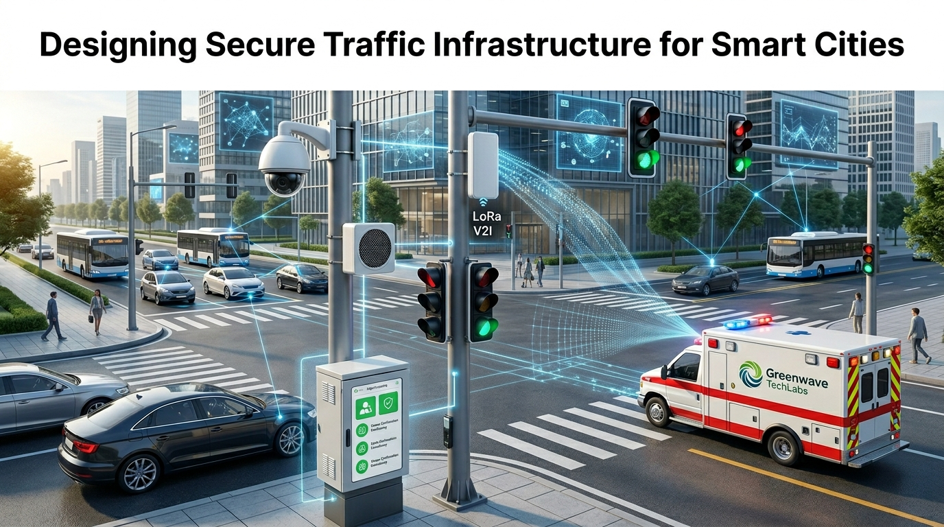 Designing Secure Traffic Infrastructure for Smart Cities