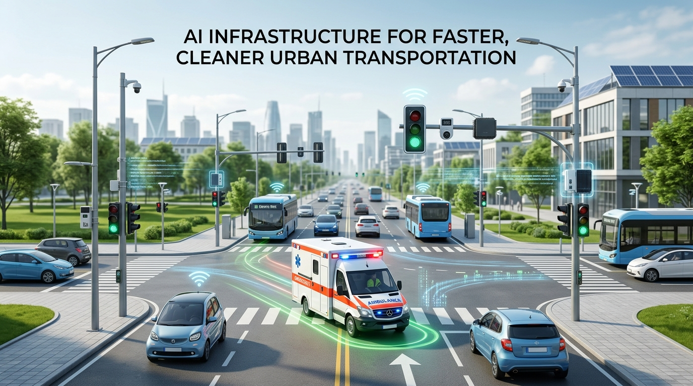 AI Infrastructure for Faster, Cleaner Urban Transportation