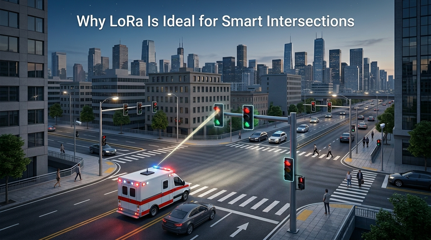 Why LoRa Is Ideal for Smart Intersections