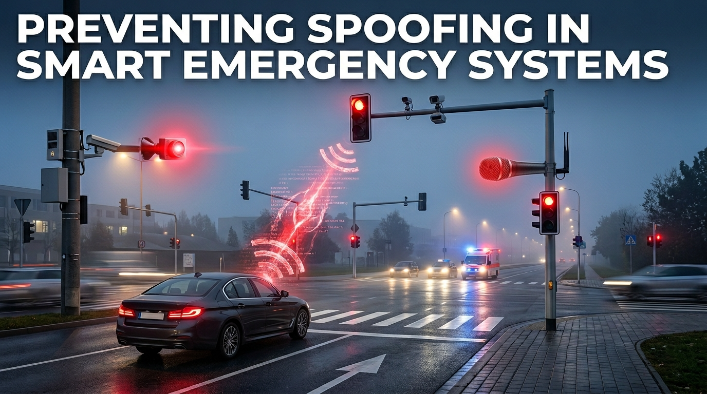 Preventing Spoofing Attacks in Emergency Traffic Systems